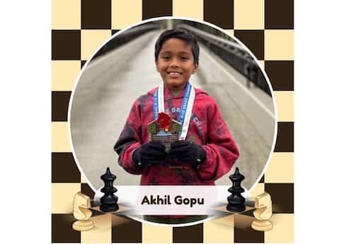  Congratulations to Chess Champion Akhil Gopu!