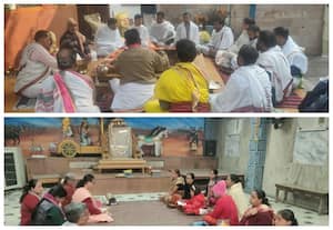 சரோஜினி நகர் ஸ்ரீ கற்பக விநாயகர் கோவிலில் புருஷ ஸூக்த ஹோமம்