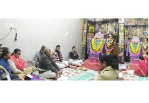 கிழக்கு தில்லி காருண்ய மகா கணபதி கோவிலில் விஷ்ணு சகஸ்ர நாம பாராயணம் 