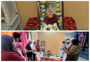 நொய்டா கோவிலில் ஸ்ரீ ஜெயேந்திர சரஸ்வதி ஸ்வாமிகளின் ஆராதனை 