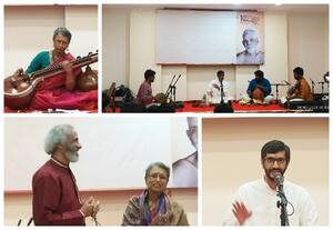 தில்லி ரமண கேந்திரா வளாகத்தில் பல்லவி சந்த்யா 