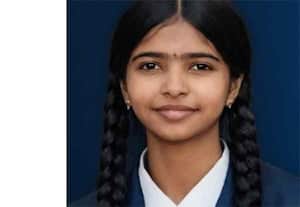 நாசிக் மராட்டிய பள்ளியில் தமிழை பாடமாக எடுத்து மாணவி சாதனை
