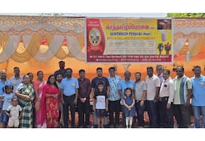 மயூர் விஹார் செந்தமிழ்ப் பேரவை சார்பில் நீர், மோர் பந்தல் மற்றும் இலவச செடிகள், மரக்கன்றுகள் வழங்கல்