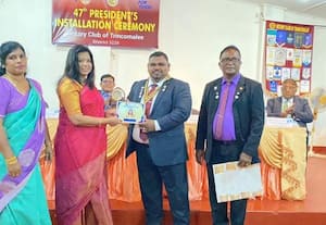  திருகோணமலை ரோட்டரி கழக 47வது தலைவர் பதவி ஏற்பு