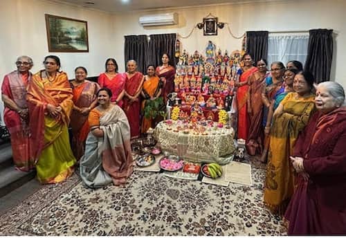 ஆக்லாந்தில் நவராத்திரி கொண்டாட்டம்