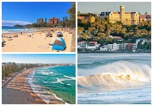 மேன்லி கடற்கரை, சிட்னி, ஆஸ்திரேலியா 