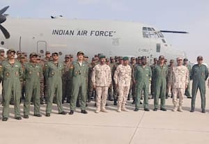 இந்திய ராணுவ குழு அபுதாபி வருகை
