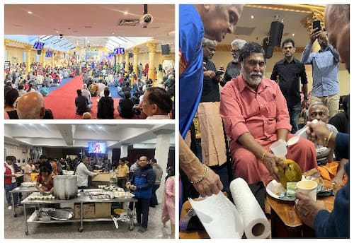 டொரோண்டோவில் பக்தர்கள் ஒருங்கிணைத்த அய்யப்ப பூஜை! 