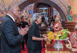 தாய்லாந்து இளவரசி ஸ்ரீமகா மாரியம்மன் கோவிலுக்கு வருகை