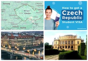 செக் குடியரசில் மாணவர் விசா பெறும் நடைமுறைகள்