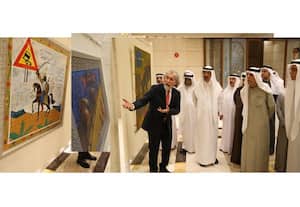 துபாயில் ஈராக் கலைஞரின் ஓவிய கண்காட்சி