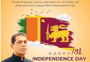 இலங்கை சுதந்திர தின வாழ்த்துச் செய்தி