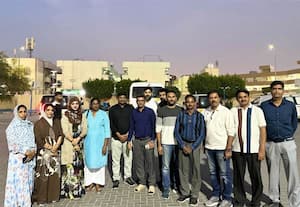 துபாயில் தொழிலாளர்களுக்கு உணவுப் பொருட்கள் விநியோகம்