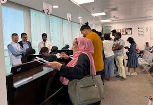 அபுதாபியில் இந்திய பாஸ்போர்ட் சேவை மையத்தில் தூதர் ஆய்வு