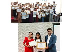 அஜ்மானில் யோகா பயிற்சி மாணவிகளுக்கு சர்வதேச சாதனை சான்றிதழ் 