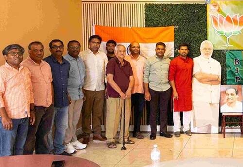 அரிசோனா வெளிநாடுவாழ் நண்பர்களின் பாஜ 46ம் நிறுவனநாள் கொண்டாட்டம்