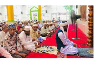 சாய்ந்தமருது ஜும்ஆப் பள்ளிவாசலில் ஹஜ்ஜுப் பெருநாள் தொழுகை