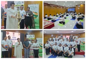 குவைத்தில் சர்வதேச யோகா தின விழிப்புணர்வு நிகழ்ச்சி