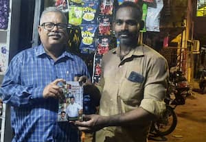 மும்பை அந்தேரி தமிழ் சங்க நிறுவனருடன் துபாய் பிரமுகர் சந்திப்பு