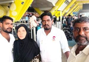 19 ஆண்டுகால போராட்டத்திற்கு முற்றுப்புள்ளி: ஓமனில் இருந்து தாயகம் திரும்பிய தமிழ் பெண்