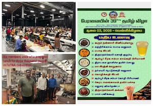 ஃபெட்னா தமிழ் விழாவில் 3 ஆயிரம் பேருக்கு அஞ்சப்பர் செட்டிநாடு உணவகம் விருந்து