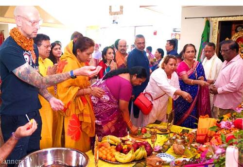 புளோரிடா ஐயப்ப கோவிலில் ஜகந்நாதர் ரத யாத்திரை