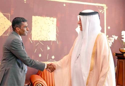 ராசல் கைமா ஆட்சியாளருடன் இந்திய துணைத் தூதர் சந்திப்பு