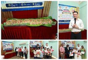 சிங்கப்பூர்ச்   சாதனைப் புத்தகத்தில் இடம் பிடித்த கலாம் பிரியாணி