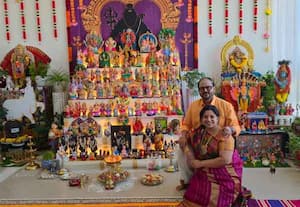 நவராத்திரியால் ஜொலித்த பாலைவனம்