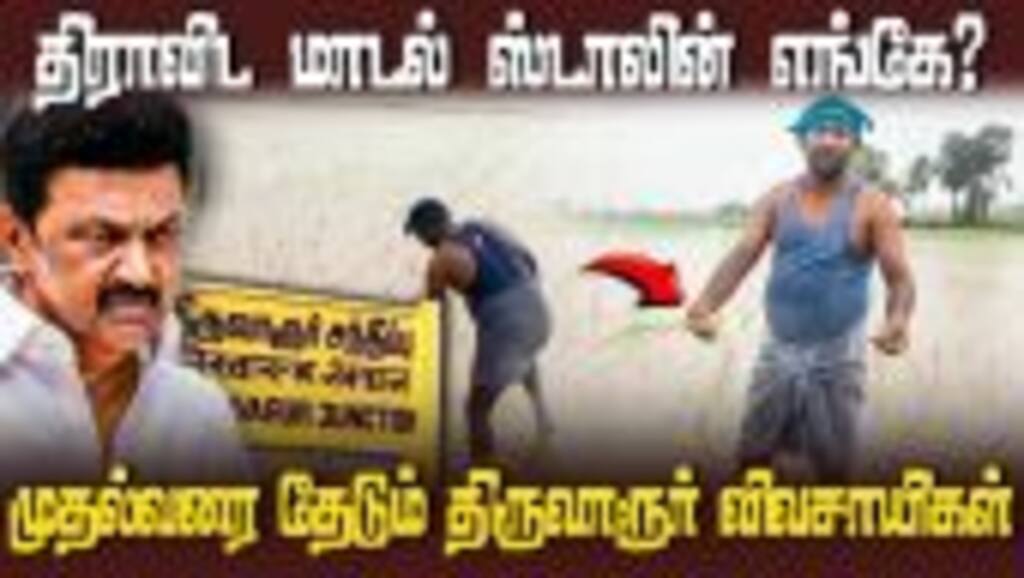 முதல்வர் ஸ்டாலினை தேடும் சொந்த மாவட்டமான திருவாரூர் விவசாயிகள் | Thiruvarur Farmers