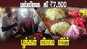 மழை, பனியால் பூக்கள் வரத்து குறைவு; விலை உச்சம் தொட்டது  