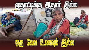 90 வயது மூதாட்டி பரிதவிப்பு  