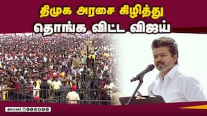 புதுச்சேரியில் தவெக கொடி பட்டொளி வீசி பறக்கும் என விஜய் சூளுரை | Vijay img