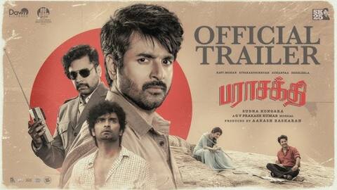 Parasakthi - Trailer | Sivakarthikeyan | RaviMohan | Atharvaa | Sreeleela | Sudha Kongara| GVPrakas