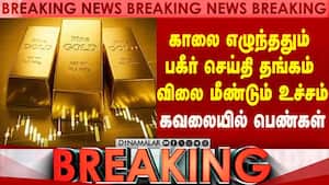 காலை எழுந்ததும் பகீர் செய்தி தங்கம் விலை மீண்டும் உச்சம் கவலையில் பெண்கள் | Todays Gold Rate காலை எழுந்ததும் பகீர் செய்தி தங்கம் விலை மீண்டும் உச்சம் கவலையில் பெண்கள் | Todays Gold Rate