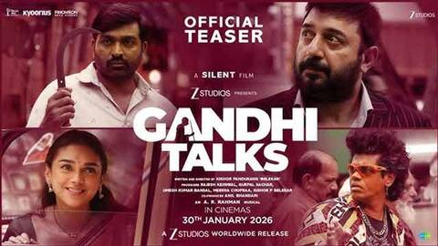 Gandhi Talks Trailer | Vijay S | Arvind S | Aditi Rao | A.R.Rahman | Siddharth J | Releasing 30 Jan