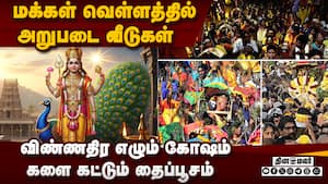 தைப்பூச திருவிழா கோலாகலம்; விடிய விடிய காத்திருந்து தரிசனம்  