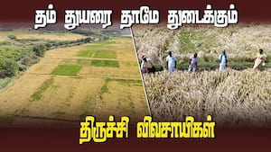 நீர் பற்றாக்குறைக்கு தீர்வு கண்ட திருச்சி விவசாயிகள்  