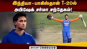 வயிற்று வலியால்  2 கிலோ எடை  குறைந்த அபிஷேக் சர்மா!