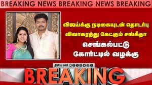 விஜய்க்கு நடிகையுடன் தொடர்பு விவாகரத்து கேட்கும் சங்கீதா  