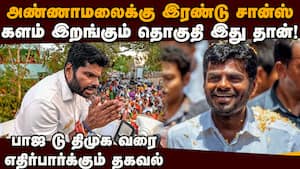 அண்ணாமலை போட்டியிடும் தொகுதி!  NDA முக்கிய முடிவு  Annamalai  