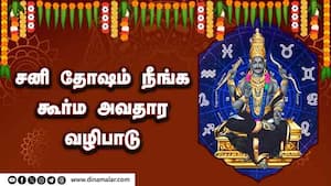 சனி தோஷம் நீங்க கூர்ம அவதார வழிபாடு   