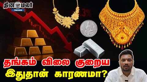தங்கம் விலை குறைய இதுதான் காரணமா? Gold Silver