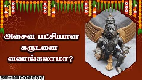 அசைவ பட்சியான கருடனை வணங்கலாமா? ஆன்மிகம்
