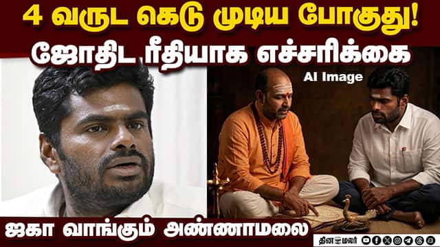 ஜோதிடர் எச்சரிக்கையால் அண்ணாமலை எடுத்த முடிவு | Annamalai Astrology | BJP Election | TN Political Ho