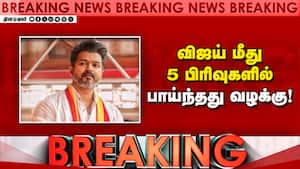 தேர்தல் நடத்தை விதி மீறியதாக பெரவள்ளூர் போலீசார் வழக்கு பதிவு! Vijay  