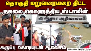 கருப்பு கொடி ஏற்றி முதல்வர் ஸ்டாலின் போராட்டம்  