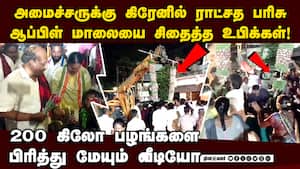 உபிக்கள் சிதைச்சிட்டாங்க... வீடியோ வைரல்  