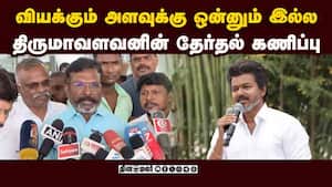 ஓட்டு சதவிகிதம் மாறிய ரகசியம் இதுதான்: திருமாவளவன் பளிச் | Thirumavalavan Election Prediction
