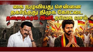 சென்னையில் திமுகவுக்கு பெருத்த அடி: 14 தொகுதிகளை அள்ளியது தவெக   